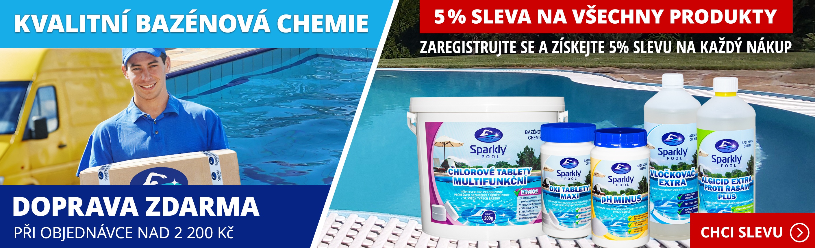 Přejít na: Registrujte se a získejte 5% slevu na každý nákup našich produktů Registrujte se a získejte 5% slevu na každý nákup našich produktů